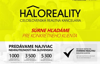 HALO reality - Kúpa chata Lupoč